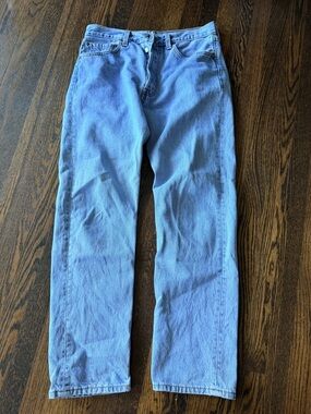 Levi's Light Blue Straight-Leg Jeans 501 31 x  32